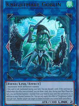 Knightmare Goblin - FLOD-EN044 - Ultra Rare 1st Edition