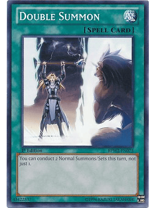 Double Summon - BPW2-EN075 - Common 1st Edition