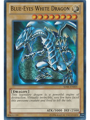 Blue-Eyes White Dragon - SDBE-EN001 - Ultra Rare Unlimited
