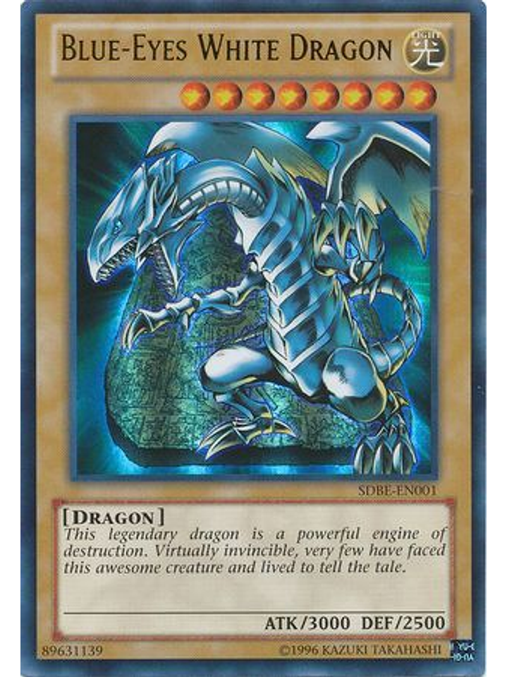 Blue-Eyes White Dragon - SDBE-EN001 - Ultra Rare Unlimited 1