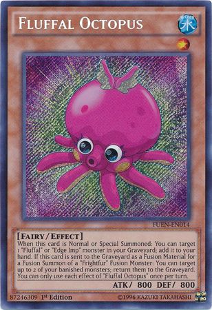 Fluffal Octopus - FUEN-EN014 - Secret Rare 1st Edition