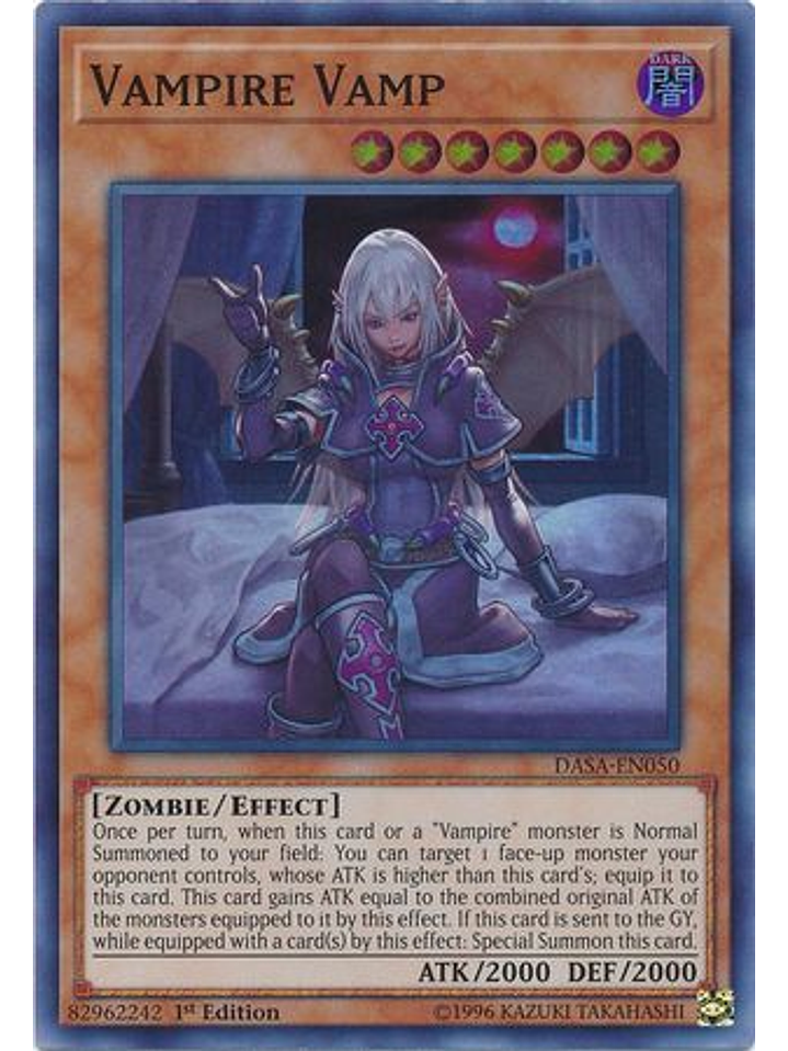 Vampire Vamp - DASA-EN050 - Super Rare 1st Edition 1