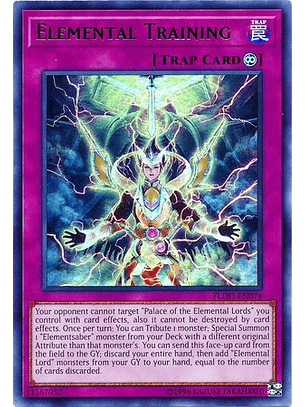 Elemental Training - FLOD-EN074 - Ultra Rare Unlimited