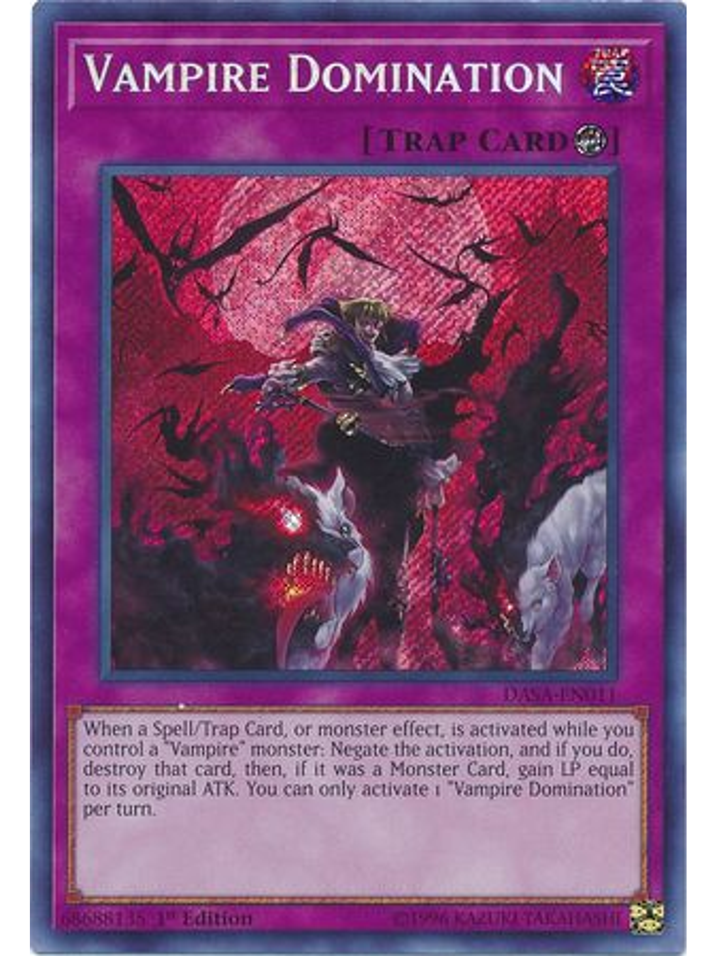 Vampire Domination - DASA-EN011 - Secret Rare 1st Edition 1