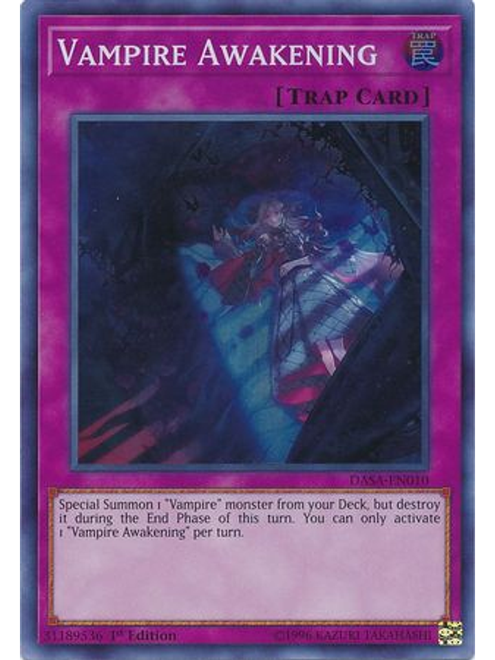 Vampire Awakening - DASA-EN010 - Super Rare 1st Edition 1
