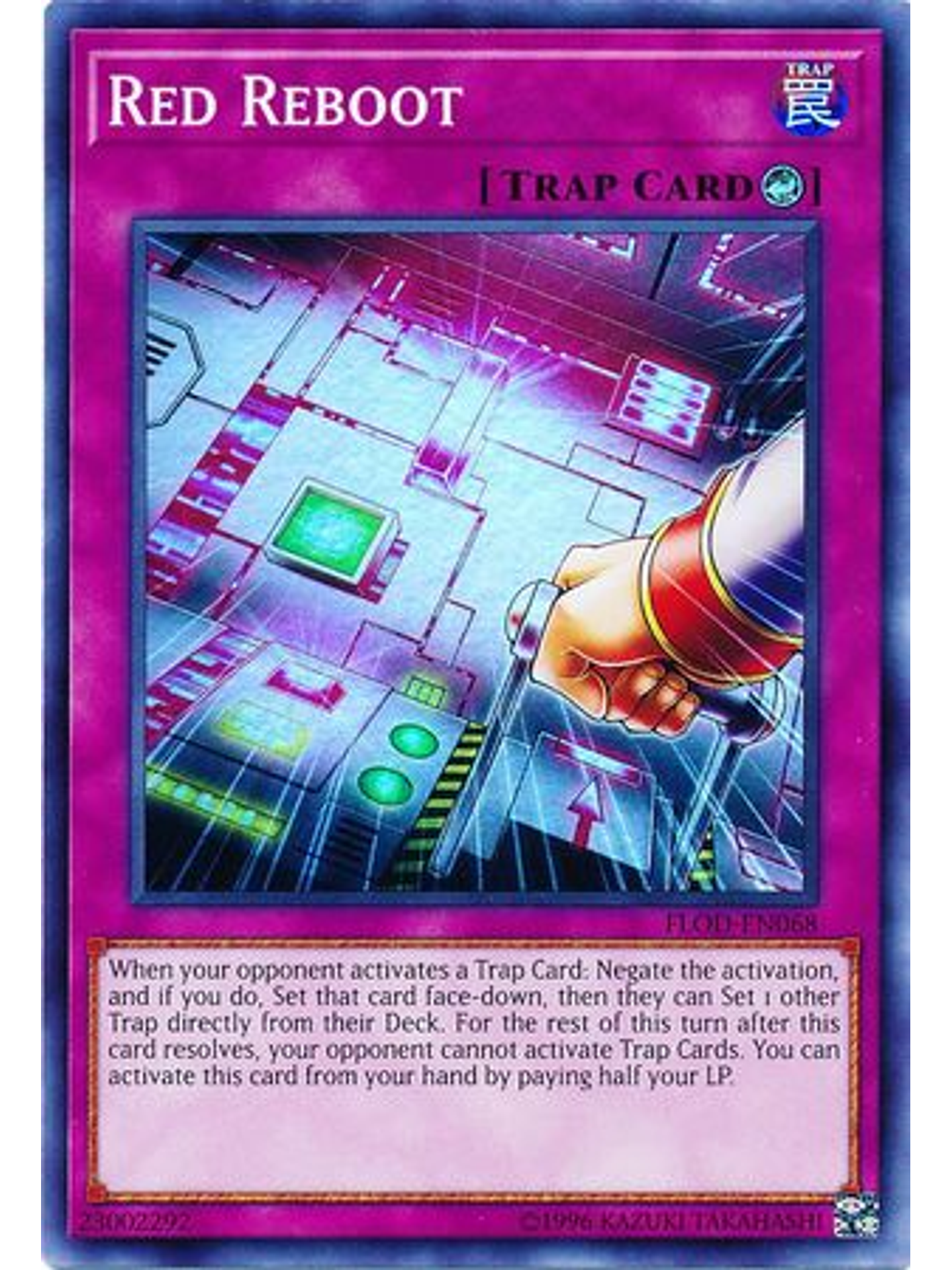 Red Reboot - FLOD-EN068 - Super Rare Unlimited 1