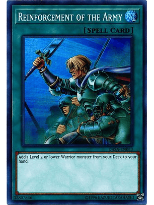 Reinforcement of the Army - DASA-EN053 - Super Rare Unlimited