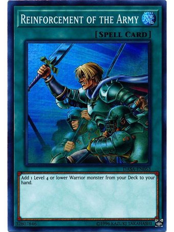 Reinforcement of the Army - DASA-EN053 - Super Rare Unlimited 1