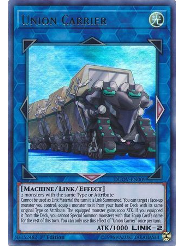 Union Carrier - DUOV-EN009 - Ultra Rare 1st Edition 1