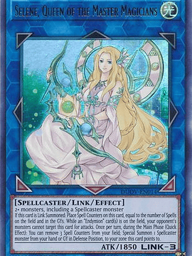 Selene, Queen of the Master Magicians - DUOV-EN014 - Ultra Rare 1st Edition