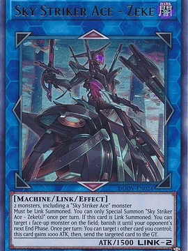 Sky Striker Ace - Zeke - DUOV-EN024 - Ultra Rare 1st Edition