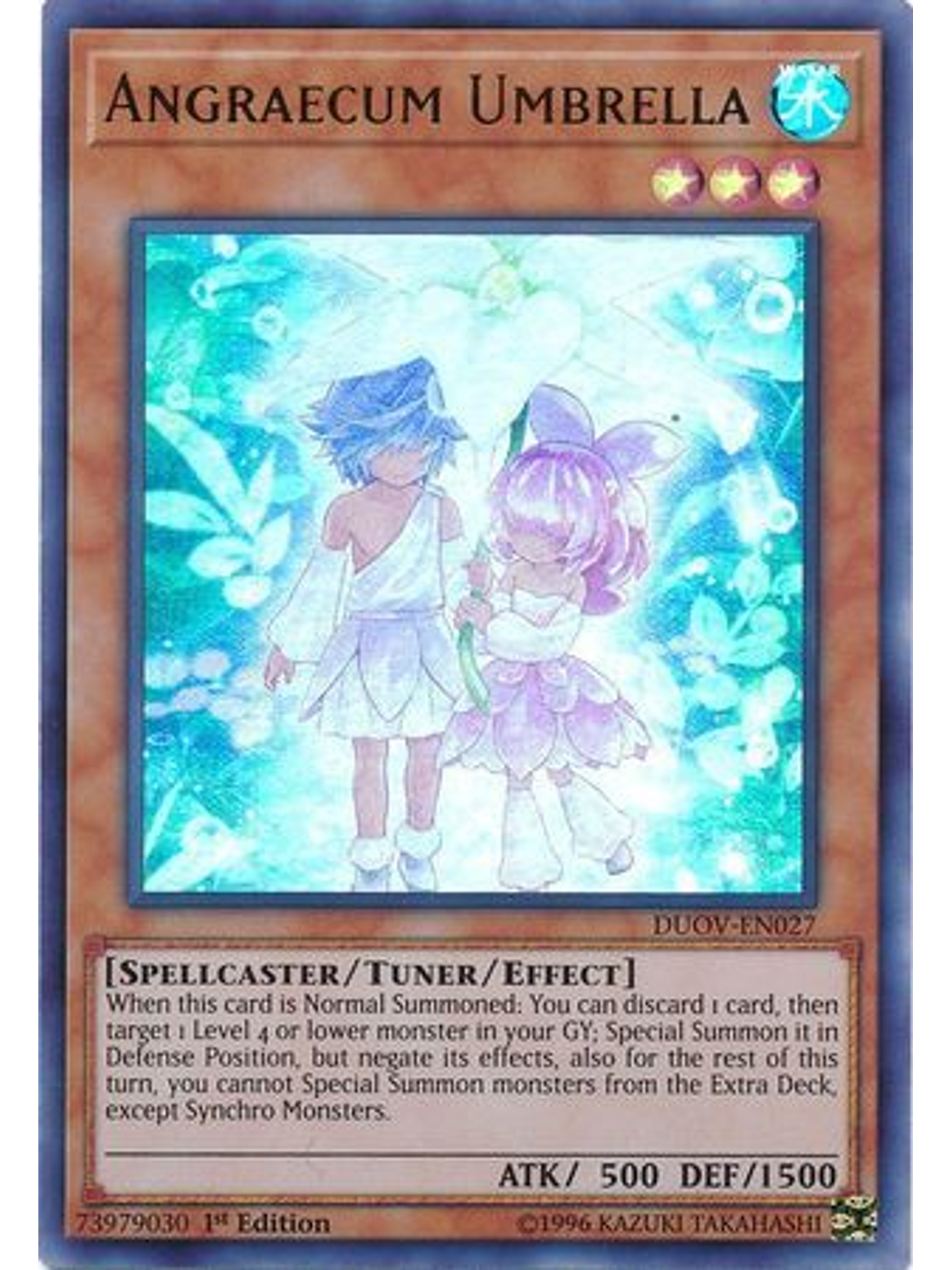 Angraecum Umbrella - DUOV-EN027 - Ultra Rare 1st Edition 1