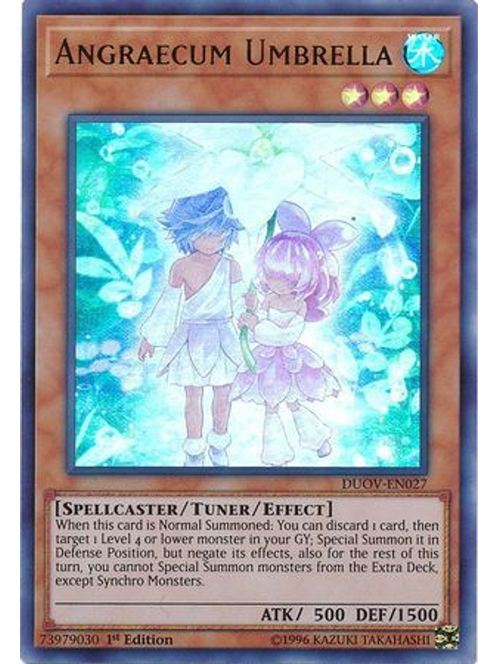 Angraecum Umbrella - DUOV-EN027 - Ultra Rare 1st Edition 1