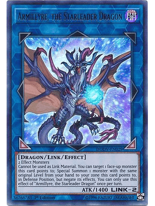 Armillyre, the Starleader Dragon - DUOV-EN029 - Ultra Rare 1st Edition