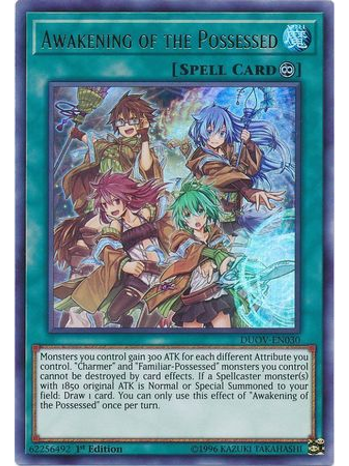 Awakening of the Possessed - DUOV-EN030 - Ultra Rare 1st Edition 1