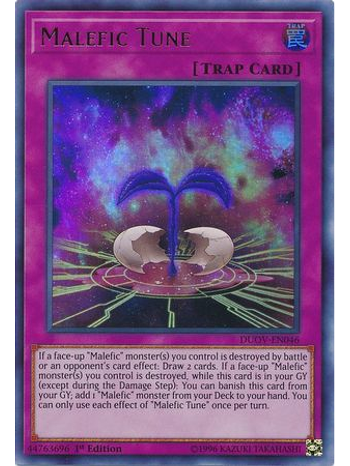 Malefic Tune - DUOV-EN046 - Ultra Rare 1st Edition 1