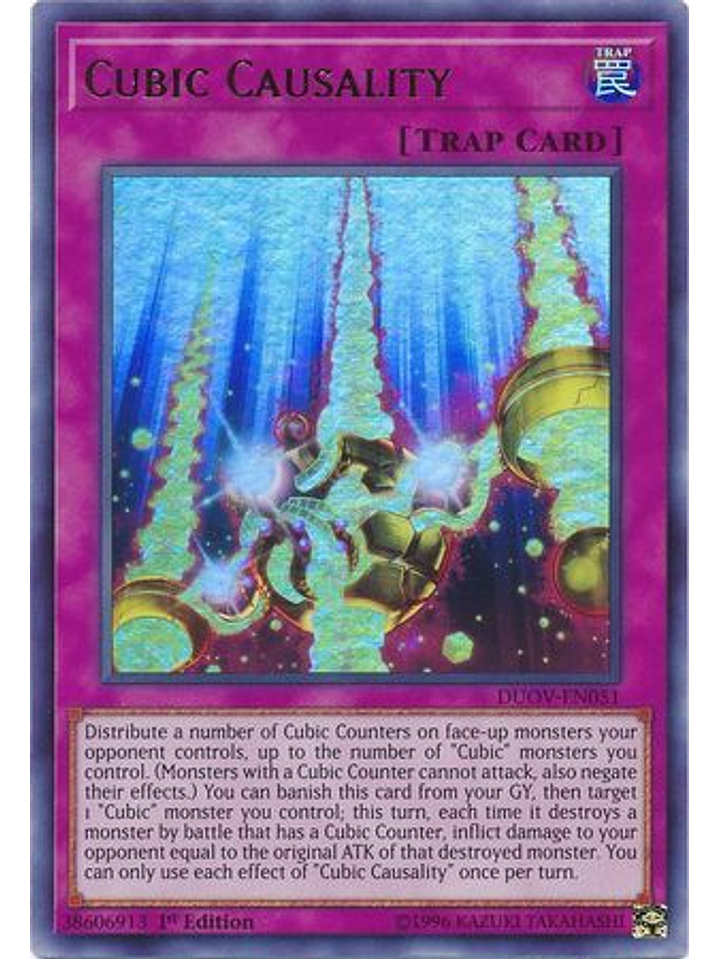 Cubic Causality - DUOV-EN051 - Ultra Rare 1st Edition 1