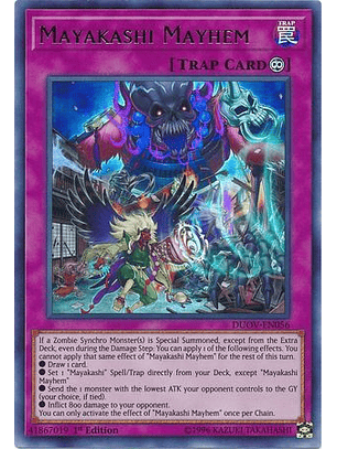 Mayakashi Mayhem - DUOV-EN056 - Ultra Rare 1st Edition
