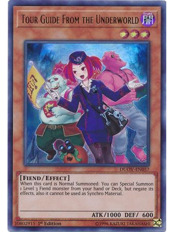 Tour Guide From the Underworld - DUOV-EN057 - Ultra Rare 1st Edition 1