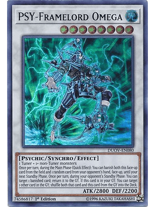 PSY-Framelord Omega - DUOV-EN080 - Ultra Rare 1st Edition