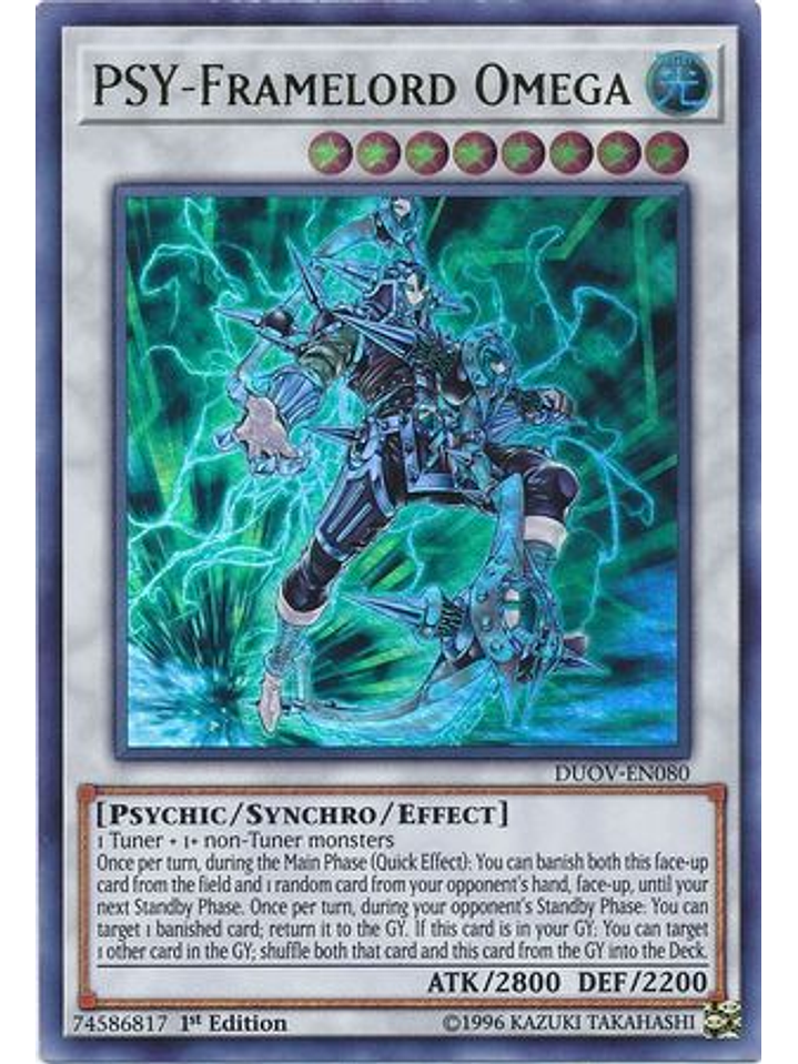 PSY-Framelord Omega - DUOV-EN080 - Ultra Rare 1st Edition 1
