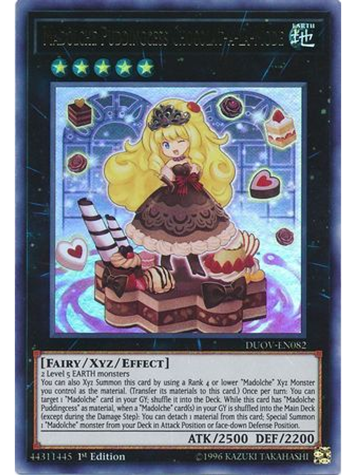 Madolche Puddingcess Chocolat-a-la-Mode - DUOV-EN082 - Ultra Rare 1st Edition 1