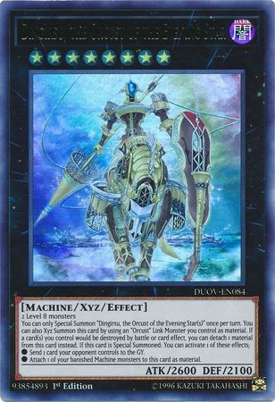 Dingirsu, the Orcust of the Evening Star - DUOV-EN084 - Ultra Rare 1st Edition