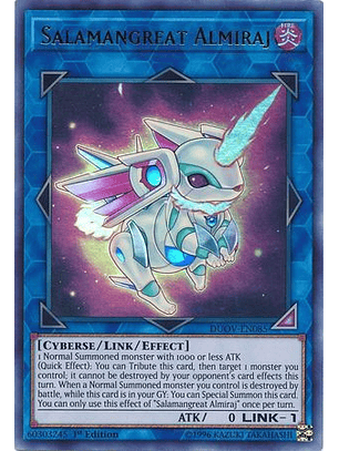 Salamangreat Almiraj - DUOV-EN085 - Ultra Rare 1st Edition