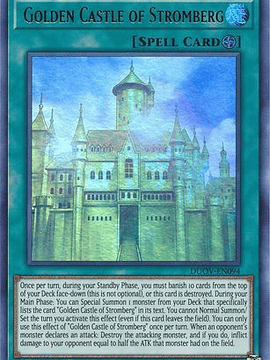 Golden Castle of Stromberg - DUOV-EN094 - Ultra Rare 1st Edition