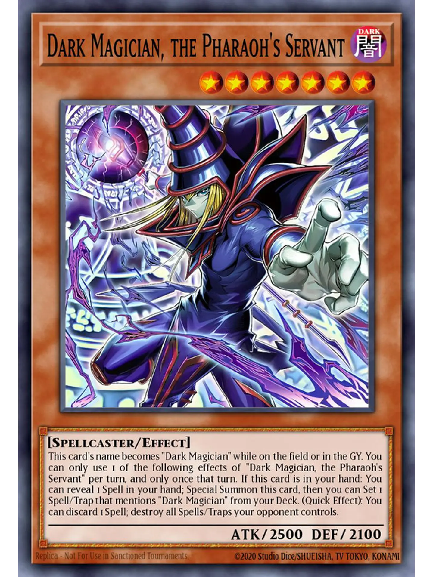 Dark Magician, the Pharaoh's Servant - MAMO-EN001 - Ultra Rare 1st Edition 1