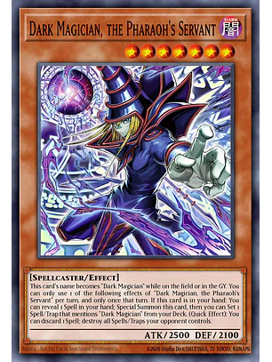 Dark Magician, the Pharaoh's Servant - MAMO-EN001 - Ultra Rare 1st Edition