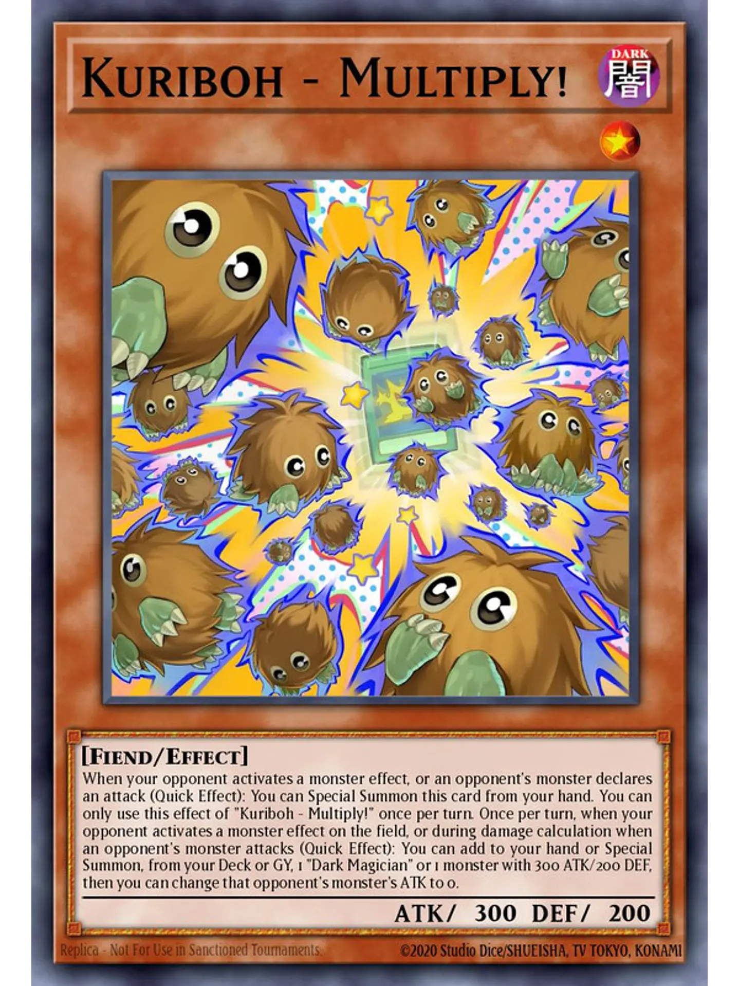 Kuriboh - Multiply! - MAMO-EN002 - Ultra Rare 1st Edition 1