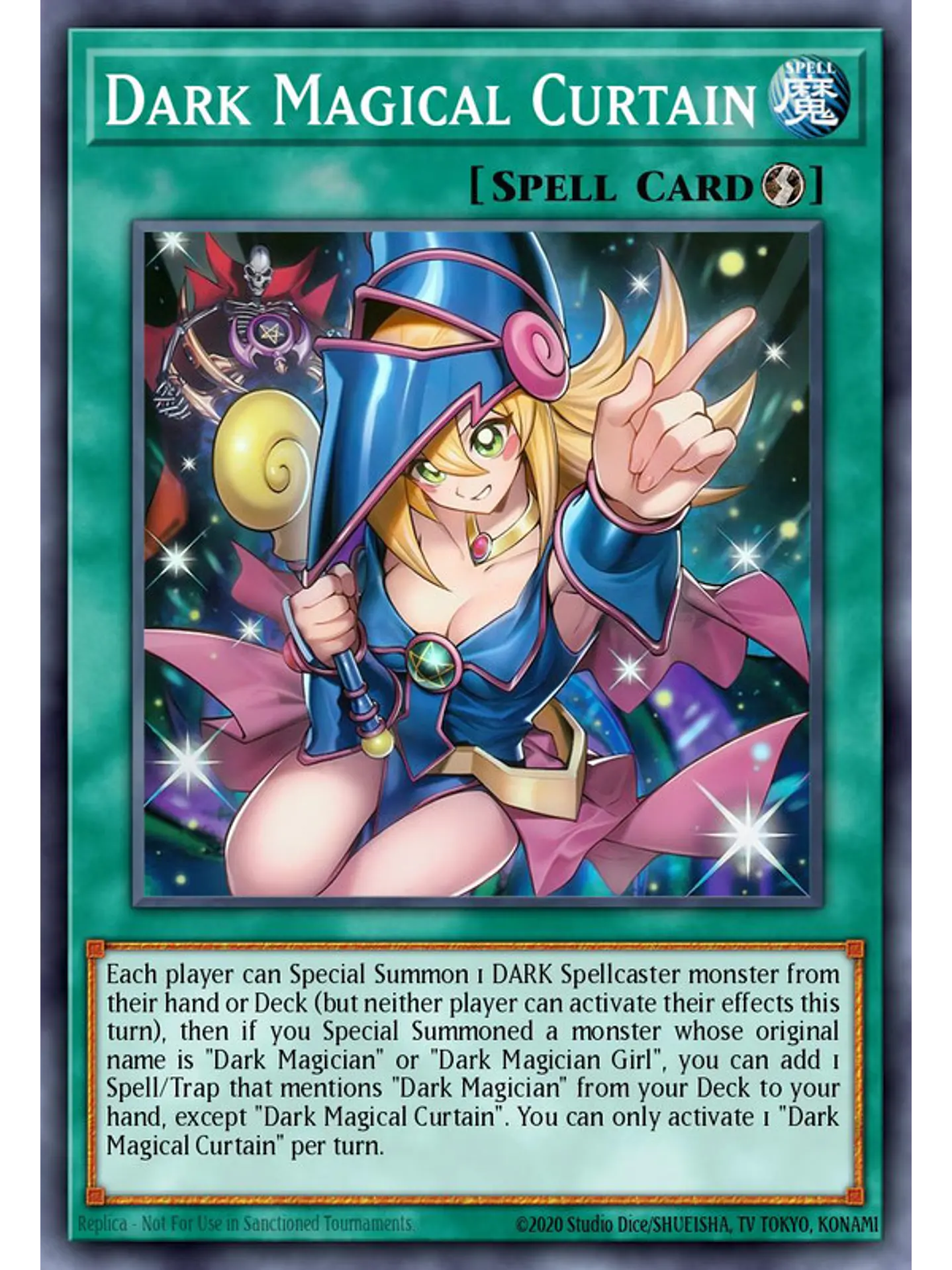 Dark Magical Curtain - MAMO-EN003 - Ultra Rare 1st Edition 1