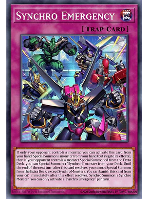Synchro Emergency - MAMO-EN009 - Ultra Rare 1st Edition