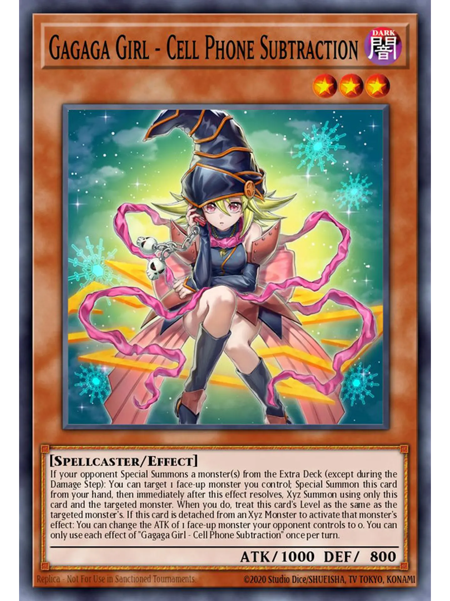 Gagaga Girl - Cell Phone Subtraction - MAMO-EN012 - Ultra Rare 1st Edition 1