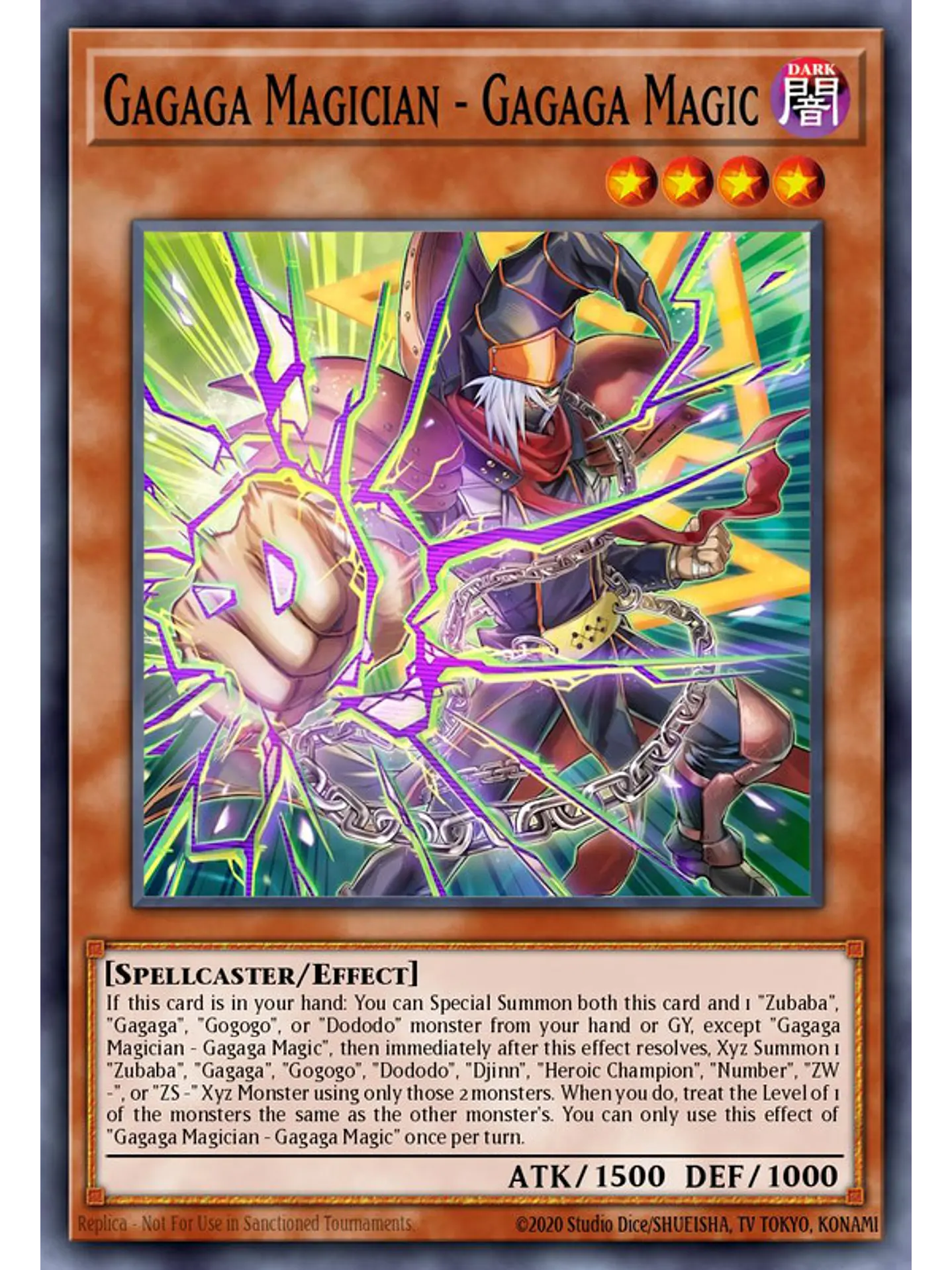 Gagaga Magician - Gagaga Magic - MAMO-EN011 - Ultra Rare 1st Edition 1