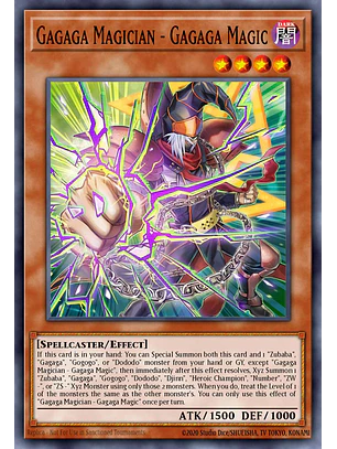 Gagaga Magician - Gagaga Magic - MAMO-EN011 - Ultra Rare 1st Edition