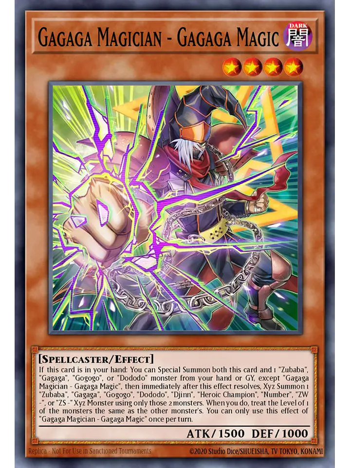 Gagaga Magician - Gagaga Magic - MAMO-EN011 - Ultra Rare 1st Edition 1