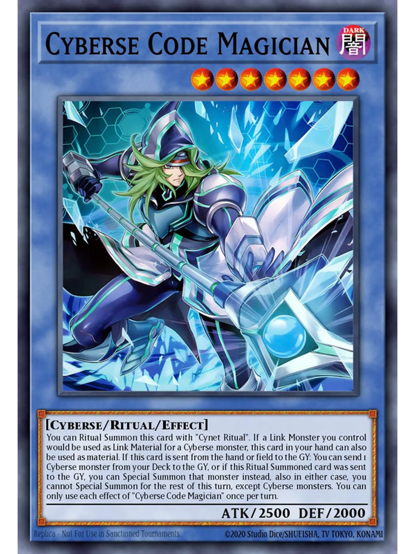 Cyberse Code Magician - MAMO-EN017 - Ultra Rare 1st Edition 1