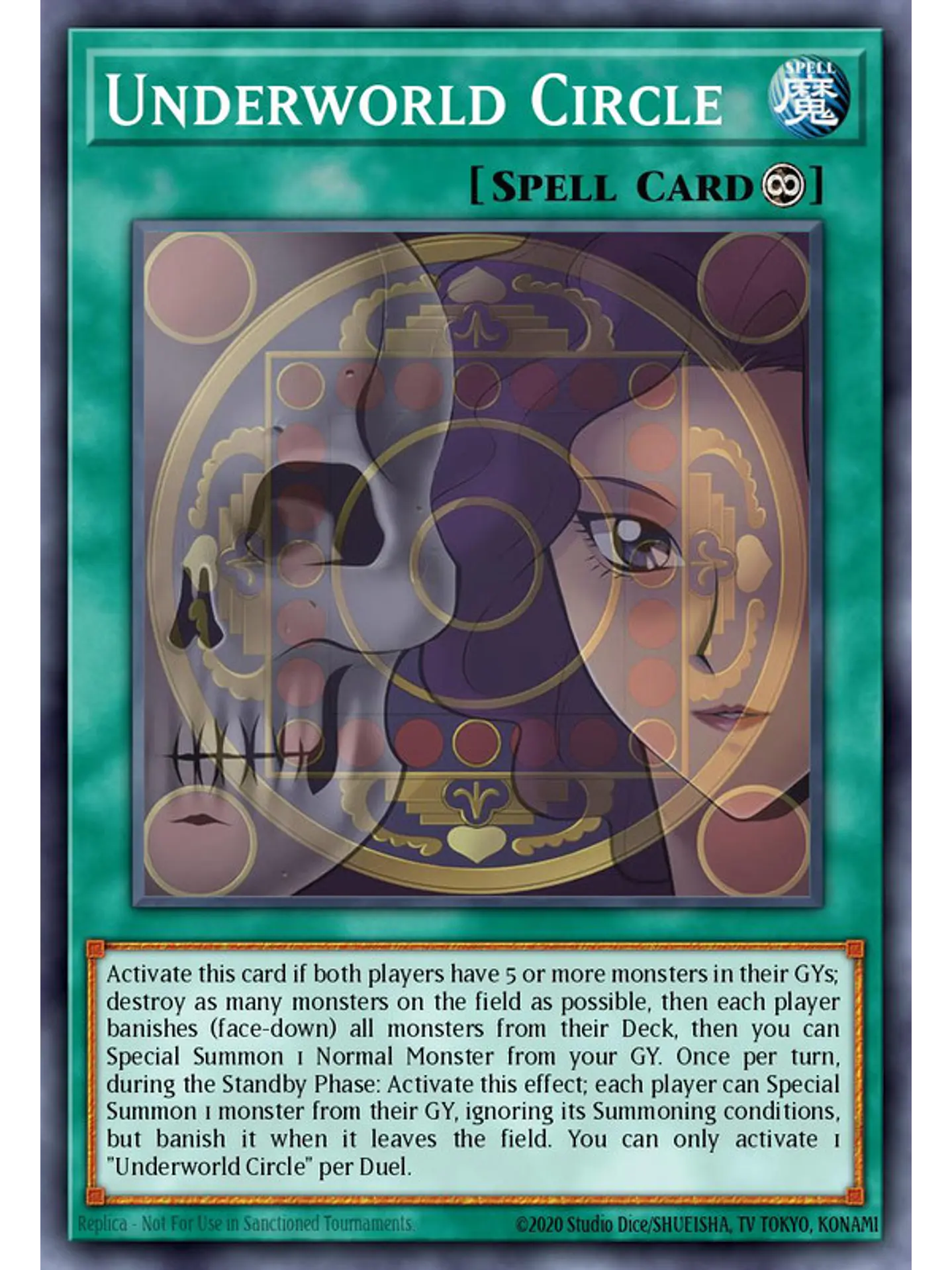 Underworld Circle - MAMO-EN021 - Secret Rare 1st Edition 1
