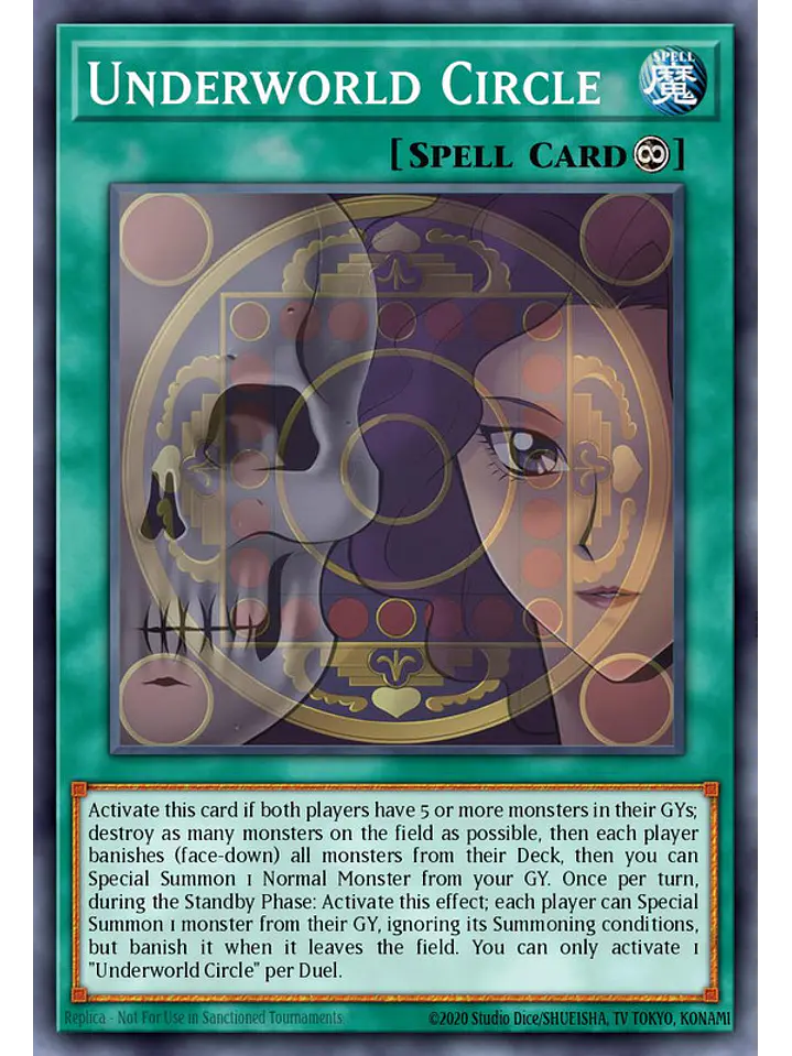 Underworld Circle - MAMO-EN021 - Secret Rare 1st Edition 1