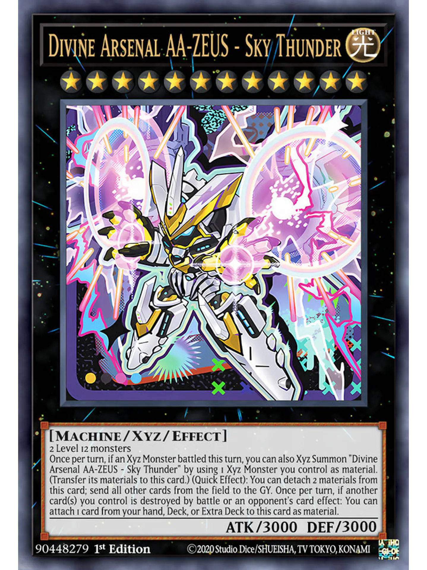 Divine Arsenal AA-ZEUS - Sky Thunder - MAMO-EN035 - Ultra Rare 1st Edition 1