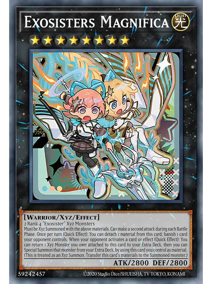 Exosisters Magnifica - MAMO-EN036 - Secret Rare 1st Edition 1