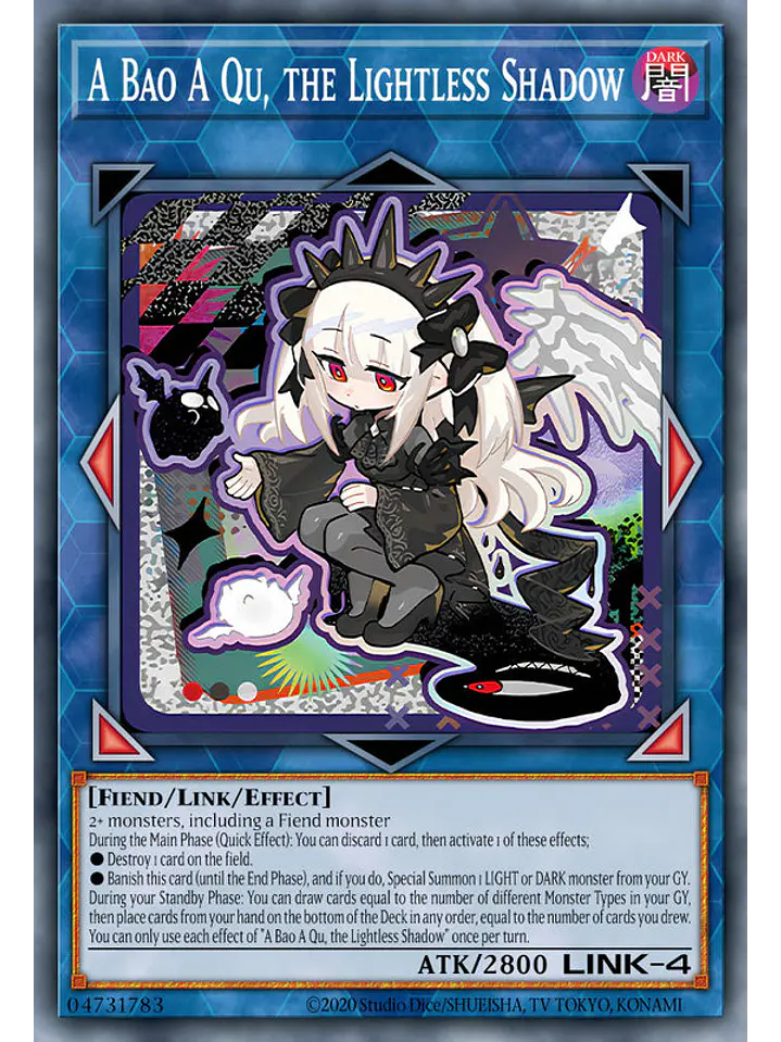 A Bao A Qu, the Lightless Shadow - MAMO-EN038 - Starlight Rare 1st Edition 1