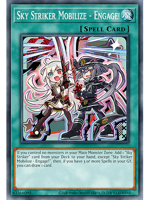Sky Striker Mobilize - Engage! - MAMO-EN039 - Ultra Rare 1st Edition