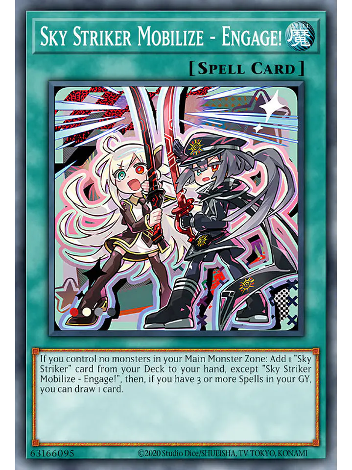 Sky Striker Mobilize - Engage! - MAMO-EN039 - Ultra Rare 1st Edition 1