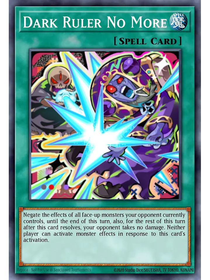 Dark Ruler No More - MAMO-EN040 - Starlight Rare 1st Edition 1