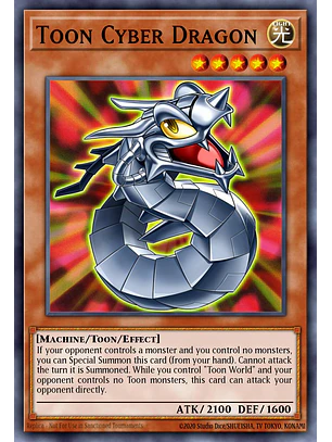 Toon Cyber Dragon - MAMO-EN043 - Ultra Rare 1st Edition