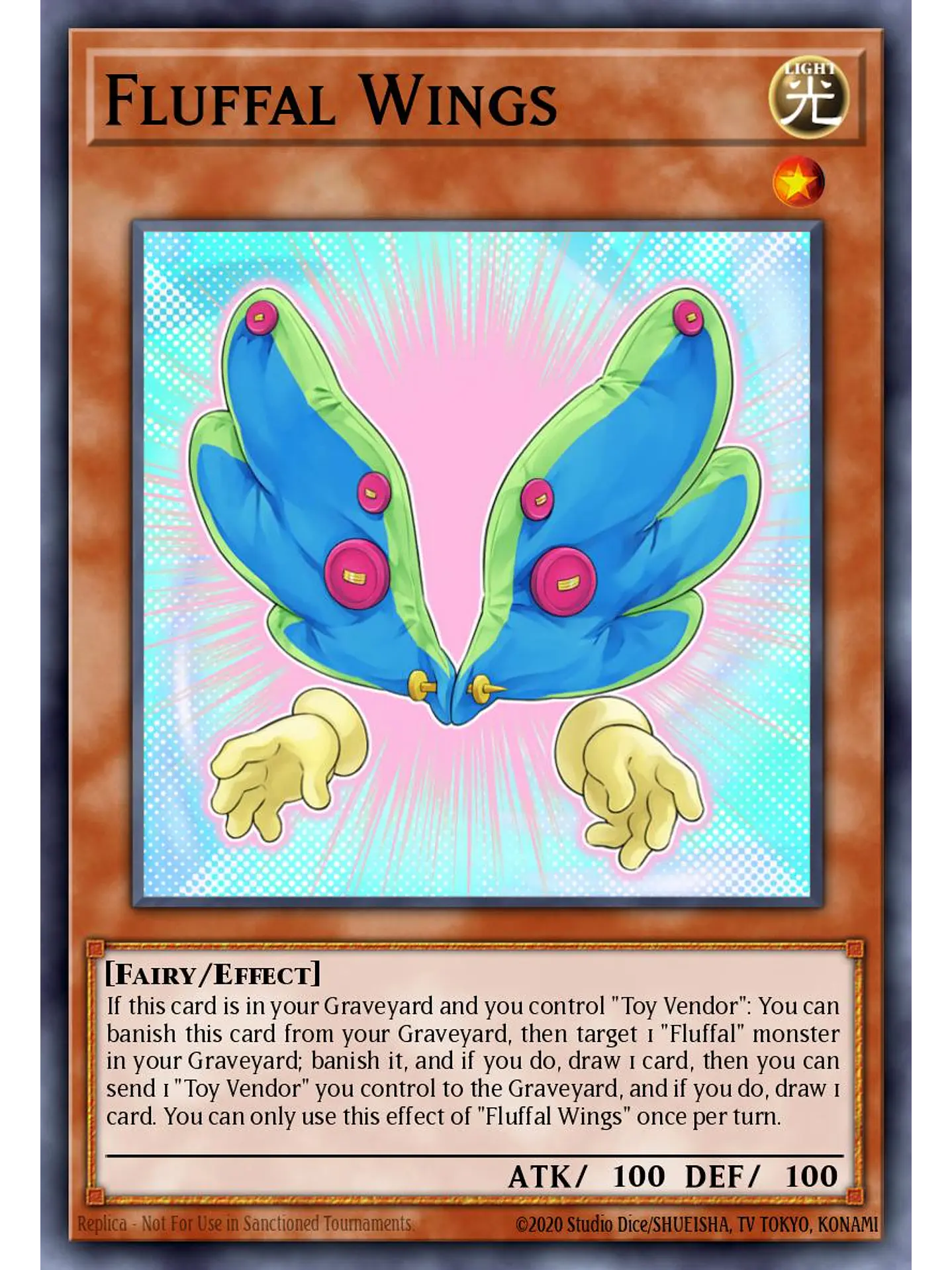 Fluffal Wings - MAMO-EN044 - Ultra Rare 1st Edition 1