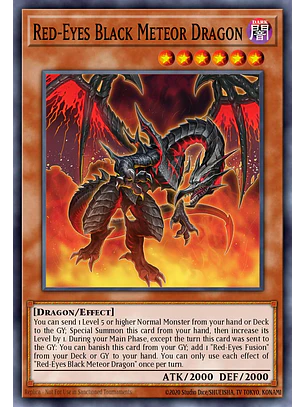 Red-Eyes Black Meteor Dragon - MAMO-EN049 - Ultra Rare 1st Edition